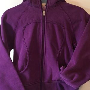 Purple Lululemon Scuba Sweatshirt